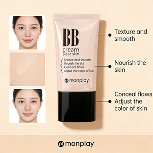 <span class=keywords><strong>Crema</strong></span> BB OEM Monplay Dear Skin, Control de Grasa, Iluminadora, Correctora, Textura Suave, Para Todo Tipo de Piel - Product Image 4
