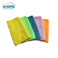 रंगीन सुपर शोषक त्वरित सूखी कार कपड़ा क्लीनर वैक्सिंग तौलिया Microfiber कपड़ा