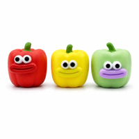 Jouet sensoriel anti-stress Squishy Big Mouth Cube - Soulagement du stress pour enfants et adultes