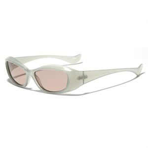 Gafas de Sol Deportivas con Marco Pequeño para Mujer, Diseño Personalizado con Logotipo 2025, Protección UV400, Estilo Punk Y2K, Gafas de Ciclismo para Hombre - Product Image 4