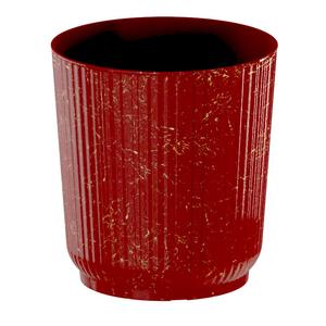 Maceta plisada de alto brillo F22530 para proyectos florales festivos de Año Nuevo - Product Image 1