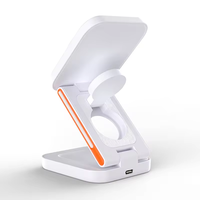 Support de téléphone portable magnétique universel 15W à charge rapide, multifonction 3-en-1, pliable, avec chargeur sans fil et batterie externe, Dropshipping 2025