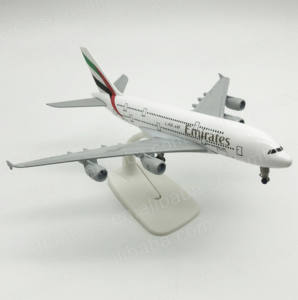 Modèle d'avion en alliage OEM personnalisable <span class=keywords><strong>Emirates</strong></span> <span class=keywords><strong>Airline</strong></span> A380, 16 cm et 20 cm, souvenirs d'avion - Product Image 5