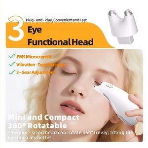 Appareil de soin de beauté multi-zones 5-en-1 avec têtes interchangeables et trois modes d'éclairage, outil rechargeable pour <span class=keywords><strong>le</strong></span> soin du cou et du visage - Product Image 4
