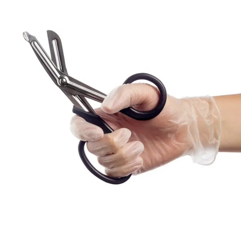 Guanti Bluesail in PVC cura per animali domestici medico odontoiatri guanti protettivi per le mani monouso in polvere senza guanti in vinile per uso medico