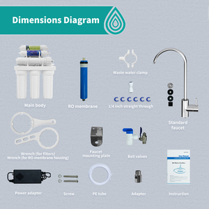 <span class=keywords><strong>Sistema</strong></span> <span class=keywords><strong>de</strong></span> Filtro <span class=keywords><strong>de</strong></span> Agua por Ósmosis <span class=keywords><strong>Inversa</strong></span> <span class=keywords><strong>de</strong></span> 7 Etapas <span class=keywords><strong>para</strong></span> Uso Doméstico al Mejor <span class=keywords><strong>Precio</strong></span> - Product Image 5