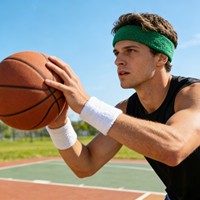 Diademas Deportivas de Lujo para Mujer, Elásticas, Transpirables, con Logotipo Personalizado, Juego de Diadema y Muñequera