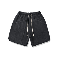 Short de sport personnalisé pour homme, léger, séchage rapide, taille élastique, écologique, respirant, longueur genou, idéal pour la course et l'entraînement