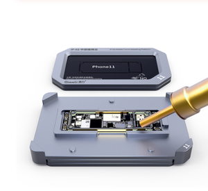 Qianli Ip-01 <span class=keywords><strong>02</strong></span> BGA reballing Stencil nền tảng cho <span class=keywords><strong>Iphone</strong></span> <span class=keywords><strong>x</strong></span> XS XS max 11 11 Pro Mainboard lớp giữa trồng Solder mẫu - Product Image 3