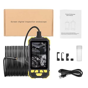 1-15M 1080P Full HD Borescope <strong>Camera</strong> Handheld Inspection Endoscope <strong>Camera</strong> With 4.5inch <strong>IPS</strong> Screen 8mm Lens Car Air Conditioning - Product Image 6