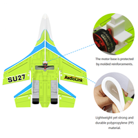 Radiolink Avión RC Modelo SU27 de 8 Canales con Control Remoto y Controlador de Vuelo, Aeronave de Ala Fija