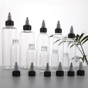 OEM/ODM 15ml-120ml Squeeze <b>Bottle</b> Transparent Oil <b>Bottles</b> for Hair Oil PET Plastic Refillable <b>Bottles</b> with Twist Top Cap - Product Image 2