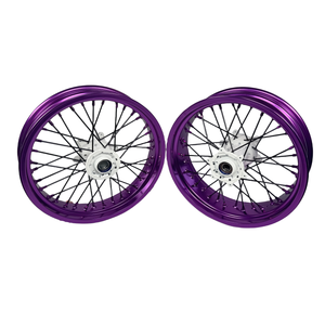 Durable 17 "<span class=keywords><strong>Supermoto</strong></span> Spoke Wheelset Fit <span class=keywords><strong>KTM</strong></span> EXC SXF 125/250/450/530 2000-2025/Stark Varg - Product Image 2