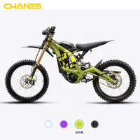 Livraison gratuite Moto électrique tout-terrain 10 kW Moteur haute puissance Longue portée 61-80 km/h pour les plages, les forêts, les montagnes