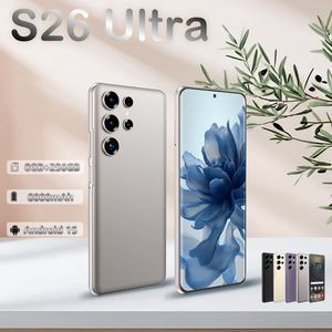 Vendere bene molto amichevole prezzo di fabbrica S26 Ultra Smartphone 8GB + 256GB sbloccato Dual Card 7.3 pollici schermo telefoni cellulari - Product Image 4