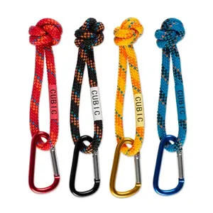 Porte-clés mousqueton cordon personnalisé gadgets - Product Image 1