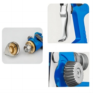HVLP H827P+H2000P ปืนพ่นสีไพรเมอร์ แอร์บรัช เฟอร์นิเจอร์รถยนต์ ภาพวาด ปืนพ่นสีรถยนต์