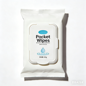 最优质的小包装口腔和手部清洁湿巾，批发价 - Product Image 1