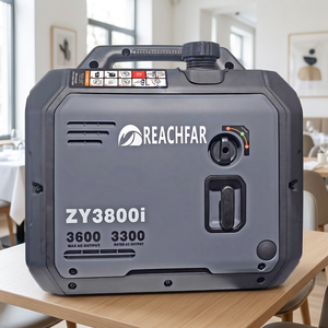Offre Spéciale Générateurs à Essence Portables Super Silencieux 220V 50Hz 2000W 3000W 4000W 4 Temps Démarrage à Distance Refroidissement par Air pour la Maison 004-007 - Product Image 1