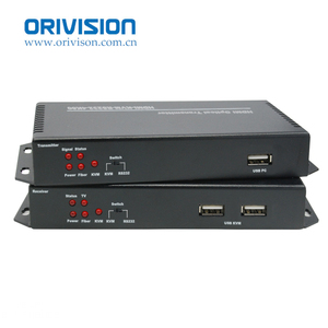 Extenseur de fibre optique <span class=keywords><strong>HDMI</strong></span> ORIVISION 10KM 4K60Hz LC Clavier Souris OEM ODM <span class=keywords><strong>KVM</strong></span> <span class=keywords><strong>HDMI</strong></span> vers fibre optique - Product Image 2