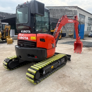 Miniexcavadora Kubota U35 de 3.5 Toneladas con Giro Cero, Pequeña Excavadora Hidráulica de Orugas para Jardín, Granja y Construcción - Product Image 3