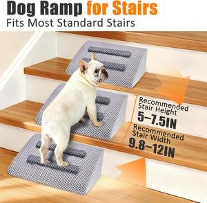 Rampa <span class=keywords><strong>para</strong></span> Mascotas con Cuñas Antideslizantes <span class=keywords><strong>para</strong></span> Subir Escaleras, <span class=keywords><strong>para</strong></span> Perros y <span class=keywords><strong>Gatos</strong></span> Pequeños y Mayores, <span class=keywords><strong>para</strong></span> una Subida Segura - Product Image 5