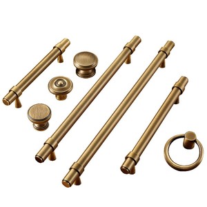 Poignées de meubles en laiton <span class=keywords><strong>antique</strong></span> massif, boutons en bronze, poignée de tiroir, bouton de porte, vente chaude - Product Image 4