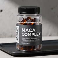 Gummies Maca Plus avec Ginseng et Shilajit : Triple Puissance Énergétique, Soutien de la Libido, Renforcement Immunitaire pour Hommes et Femmes