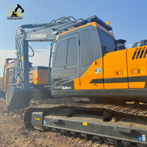 Vente flash, excavatrice sur chenilles Hyundai HX220S d'occasion de bonne qualité, excellentes performances, poids lourd de 21,5 tonnes, excavatrices d'occasion Hyundai - Product Image 1