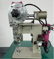 Machine à poinçonner les œillets manuelle ALLRAISE à pression automatique, moteur 1/4HP, 80 fois/min, 220V, pour chaussures, ceintures, sacs à main, vêtements
