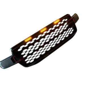 Parrilla Delantera con Luz Ambiental LED, Accesorios Exteriores para Auto en ABS Negro, para Ranger T9 2023 4x4, Parrilla Deportiva Negra Mate Modificada - Product Image 2