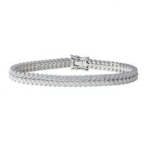 Trending Marquise Lab Grown Diamond IGI Certification Tennis Bracelet 10K 14K 18K <b>Solid</b> <b>Gold</b> Color DEF Clarity VS VVS Clarity - Product Image 2