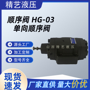 วาล์วควบคุมแรงดัน Hg 03 วาล์วควบคุมลำดับ 315 บาร์ 250 ลิตร/นาที ใช้กับระบบไฮดรอลิก - Product Image 5