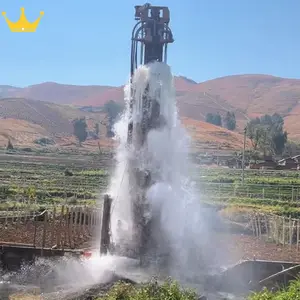 آلة حفر بئر المياه لعمل الحفر الآلي مزودة بمضخة للماء وقاعدة حفر لعمل الحفر من الطين بقوة 1000 حصان للبيع