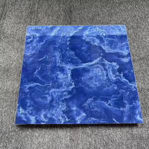 Baldosa de Porcelana Blanca de Alto Brillo con Diseño de Mármol, 60x60 80x80, Totalmente Esmaltada, Vetas de Piedra Natural, Diseño Moderno <span class=keywords><strong>para</strong></span> <span class=keywords><strong>Baño</strong></span>, Comedor/Sala de Estar - Product Image 6