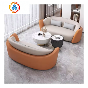 Sillas de Espera Modernas de Cuero de Lujo para Hotel, Oficina, Salón de Belleza - Asientos Públicos Comerciales - Product Image 3
