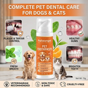 <span class=keywords><strong>Dentifrice</strong></span> Premium pour Animaux – Haleine Fraîche, Contrôle de la Plaque et du Tartre – Formule Scientifique pour Chiens et Chats – Soins Dentaires – Marque Privée - Product Image 1