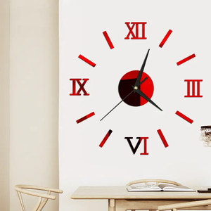Moderno specchio 3d senza cornice oro romano numeri silenziosi <span class=keywords><strong>orologio</strong></span> <span class=keywords><strong>da</strong></span> <span class=keywords><strong>parete</strong></span> <span class=keywords><strong>40</strong></span> <span class=keywords><strong>Cm</strong></span> - Product Image 4