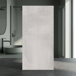 Pluto Pearl 600x1200mm Nano Polished Travertine Marble Effect Porcelain Floor And <b>Wall</b> Slab Tiles - Product Image 3