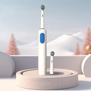 Cepillo de Dientes Eléctrico Sónico Recargable, Limpieza por Vibración Giratoria, Resistente al Agua IPX5, Carga Tipo-C, Cerdas de Nailon Suaves, Limpieza Profunda - Product Image 6