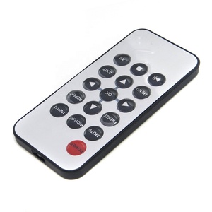 Slim IR <strong>Remote</strong> <strong>Controller</strong> for Speaker LED/LCD <strong>Display</strong> DVD VCD Mini TV Box Car Audio Support Customize Code <strong>Remote</strong> <strong>Controller</strong> - Product Image 3