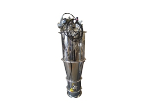 Convoyeur à vide pneumatique en acier inoxydable anti-poussière avec trémie pour alimentation automatique, fourni directement par l'usine - Product Image 1