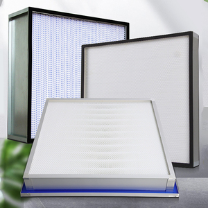 Tốt nhất máy lọc không khí HEPA lọc H13 H14 laminar dòng chảy mui xe chịu nhiệt HEPA Bộ lọc không khí ffu phòng sạch AC Bộ lọc không khí thay thế - Product Image 1