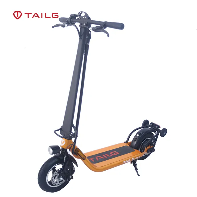 Pedal largo elétrico scooter, liga de alumínio, adultos, alimentados por skate