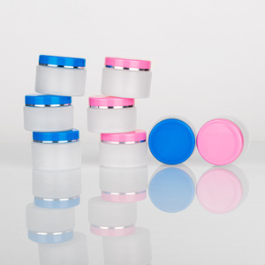 Vente directe d'usine de kits d'essai cosmétiques en PP, crèmes pour le visage, boîtes à onguents, distributeurs de crème givrée brillante et flacons de mousse pour masques. - Product Image 4