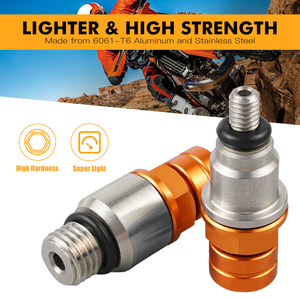 Soupapes de purge de fourche pneumatique NICECNC 4x0.7 & 8x1.0 pour <span class=keywords><strong>KTM</strong></span> 125 150 250 <span class=keywords><strong>350</strong></span> 400 450SX/<span class=keywords><strong>SXF</strong></span>/XC/XCF <span class=keywords><strong>2017</strong></span> 2018 2019 - Product Image 3