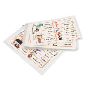 Tarjetas de Estudio Personalizadas para Niños, Lista de Aprendizaje B5, Tarjetas de Memoria Originales para Preescolar, Fabricante - Product Image 1