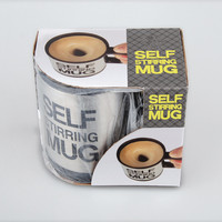 Mug à café et lait automatique personnalisé, mélangeur électrique à agitation automatique