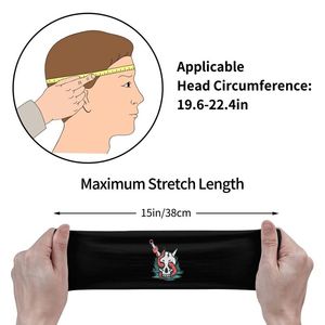 Fascia per Capelli JX <span class=keywords><strong>Nera</strong></span> e Bianca ad Asciugatura Rapida, Personalizzabile, per Uomo e <span class=keywords><strong>Donna</strong></span>, per Corsa, Calcio, Palestra, Fascia Assorbente, <span class=keywords><strong>Bandana</strong></span> Etnica - Product Image 5