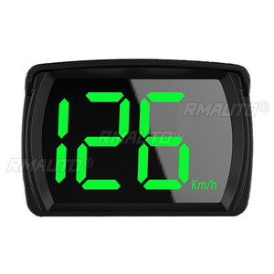 Compteur de vitesse numérique GPS HUD pour voiture, KMH MPH, grandes polices, lumière verte, affichage tête haute HUD pour toutes les voitures - Product Image 4